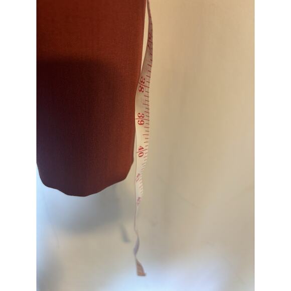 MM La Fleur The Annie Dress 10 Sleeveless Fit & Flare Knee Orange - Picture 6 of 8